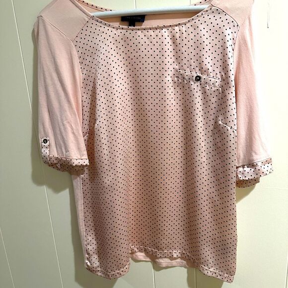The Limited Womens Size S Blouse Short Sleeves - Picture 4 of 4